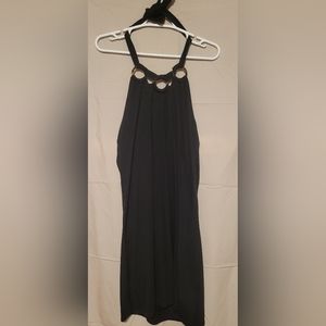 Black Old Navy Halter Dress